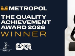 „მეტროპოლი“ ხარისხის საერთაშორისო  ჯილდოს - Quality Achievements Award 2026 - ის გამარჯვებულია