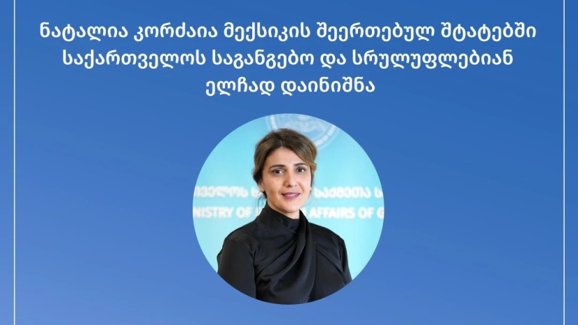 საქართველოს მექსიკაში ახალი ელჩი ჰყავს
