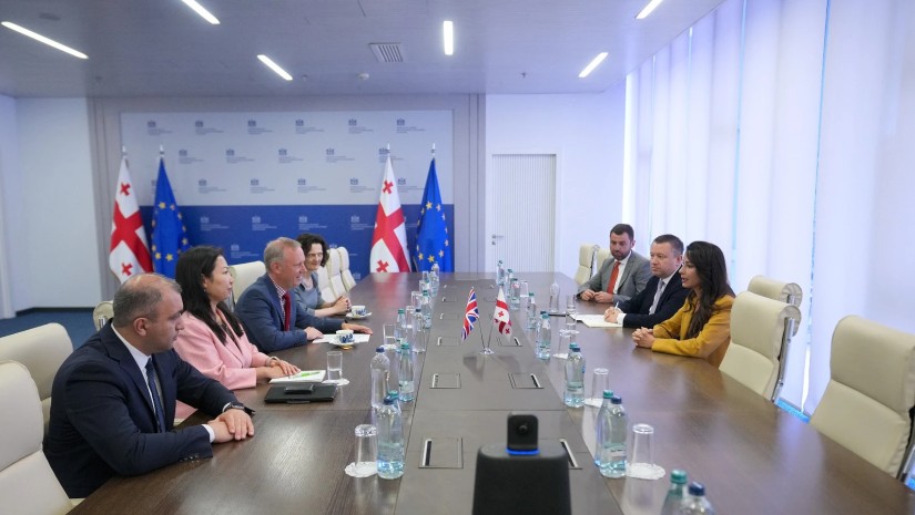 მარიამ ქვრივიშვილი ბრიტანეთის ელჩს და LSE-ს წარმომადგენელს შეხვდა - რა განიხილეს?