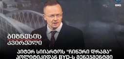 პიტერ სიიარტოს “ჩინური დრამა” - პოლიტიკიდან BYD-ს მენეჯმენტში