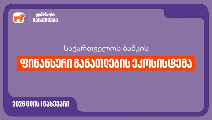 საქართველოს ბანკის ფინანსური განათლების ეკოსისტემა - ინიციატივა, რომელიც ფინანსურ განათლებას ყველა თაობისთვის ხელმისაწვდომს ხდის