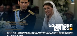ძვირად ღირებული ქორწილი