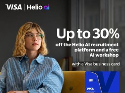 Visa და Helio AI საქართველოში, სომხეთსა და მოლდოვაში პარტნიორები გახდნენ