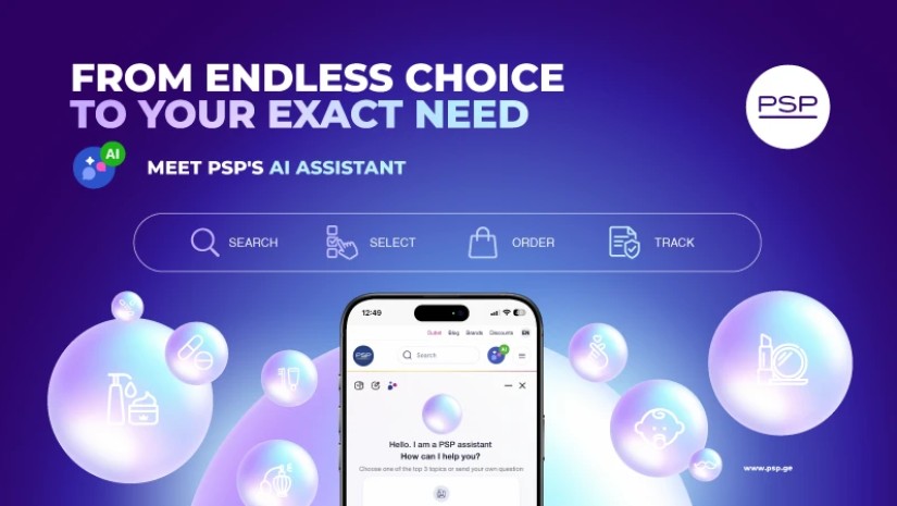 Personalized 24/7 AI Assistant from Georgia’s First Online Pharmacy - Now Available on PSP’s Digital Platforms