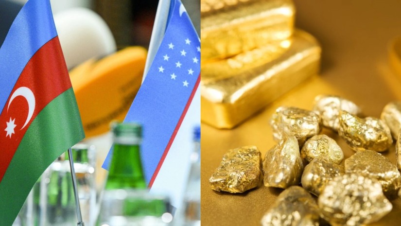 უზბეკეთი აზერბაიჯანი და ოქრო