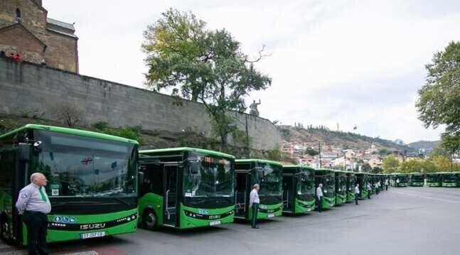 თბილისში 220 ახალი, 8-მეტრიანი ავტობუსების შემოყვანის პროცესი დასრულდა