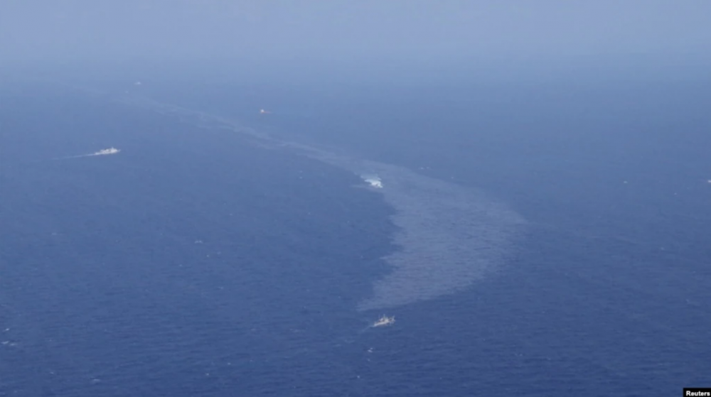 შავ ზღვაში, რუსეთის სანაპიროსთან ნავთობის გაჟონვაა, დაბინძურების ფართობი 94 კვ. კილომეტრია