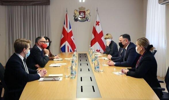British Ambassador To Georgia Met With Georgia’s Minister For Internal Affairs