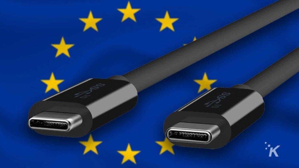 EU requires USB-C mobile chargers from 2024