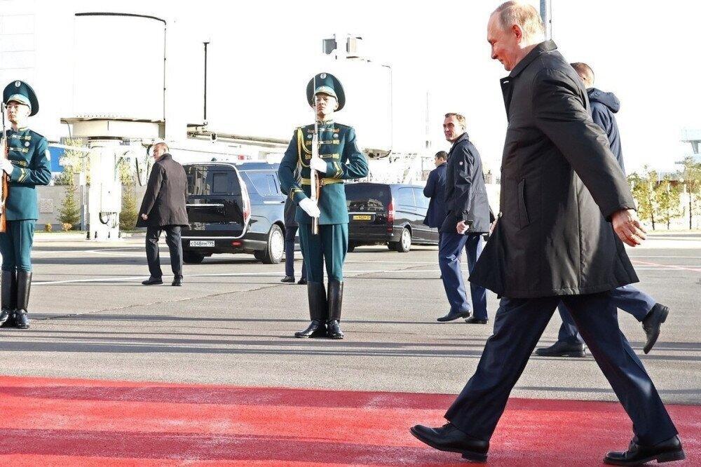 Russia's Putin in Kazakhstan for Meetings of Regional Bodies