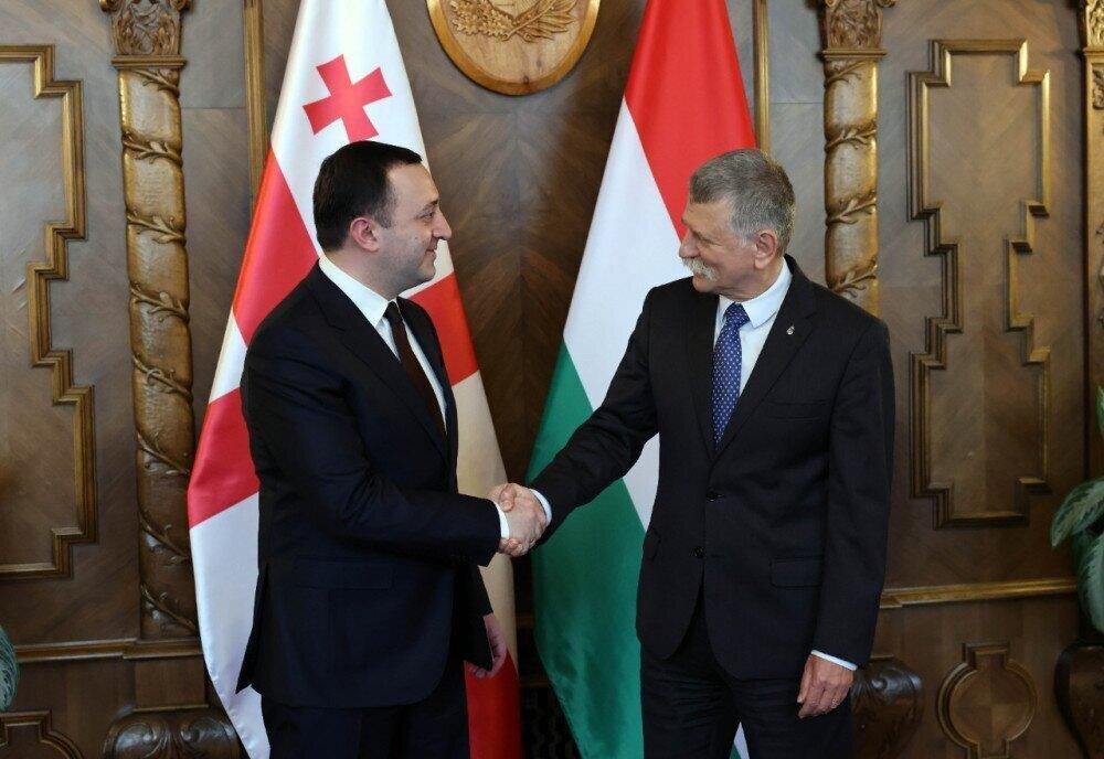 PM Met With The Speaker Of The National Assembly Of Hungary