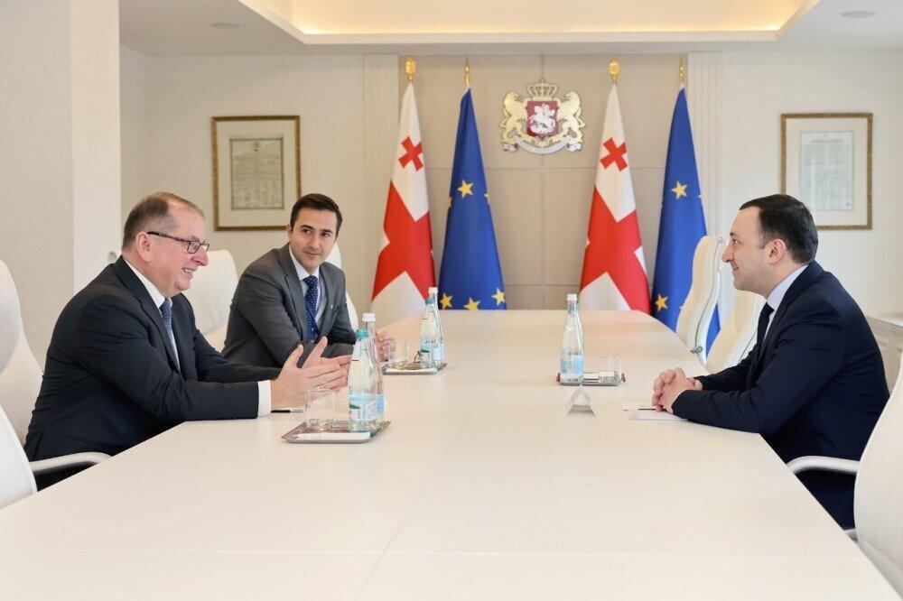 PM Met Head Of EUMM In Georgia