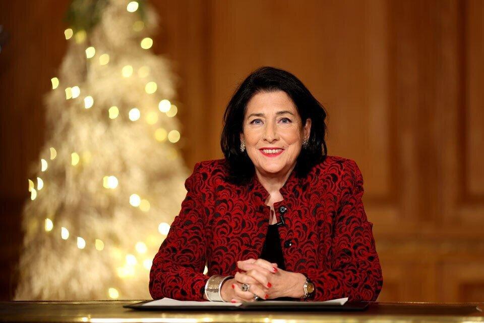 Georgian President wishes to meet New Year with unity and solidarity