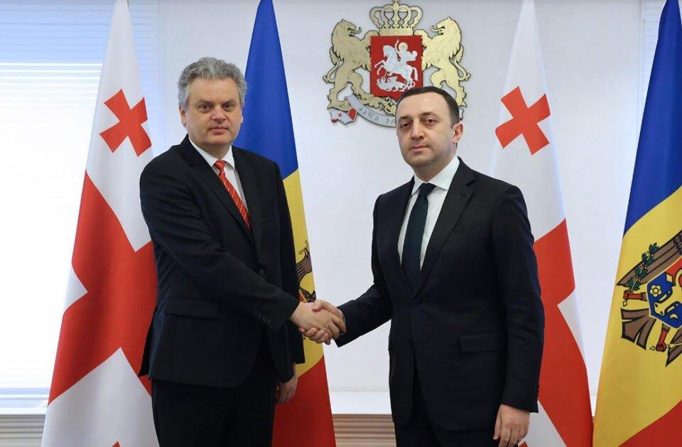 PM Garibashvili Met With Moldovan Vice PM
