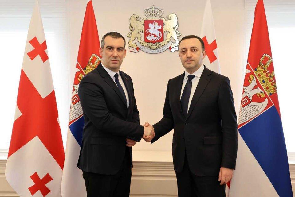 PM Met With Serbian Parliament Speaker