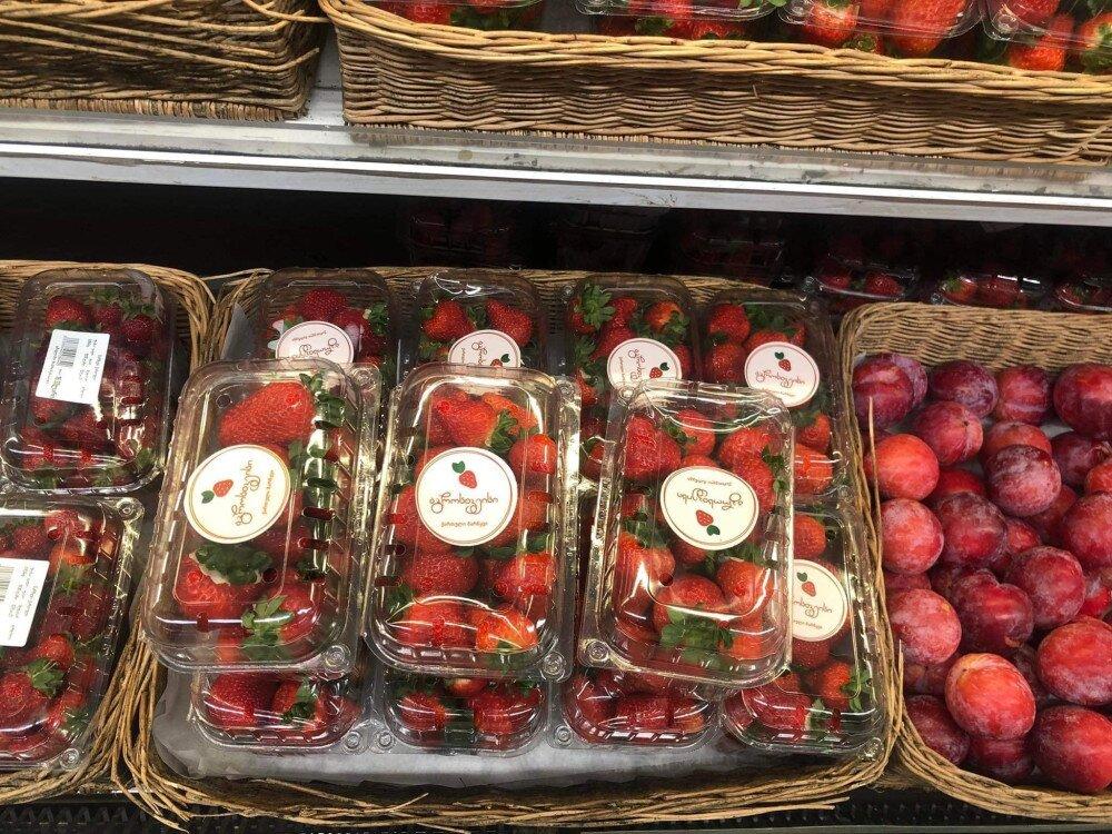 Georgian Strawberries To Be Sold In Dubai